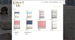 Desktop Screenshot of cottonylife.com